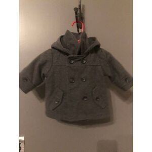 Old navy gray peacoat jacket